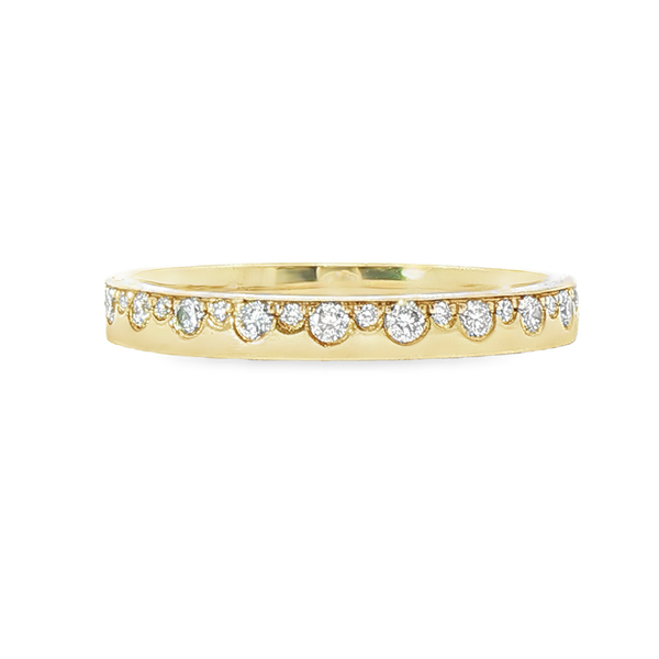 .20ctw Offset Diamond Anniversary Band Charles Frederick Jewelers Chelmsford, MA