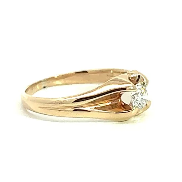 14KY Approximate .28ct GH SI1 Gents Diamond Ring Image 2 Charles Frederick Jewelers Chelmsford, MA