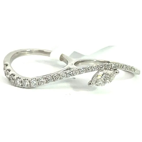 14KW 1.00ctw Double Lab Grown Diamond Ring Charles Frederick Jewelers Chelmsford, MA