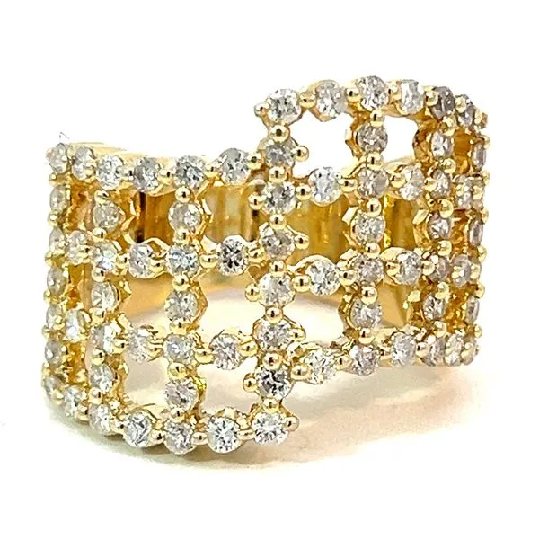 14KY 1.50ctw Natural Round Full Cut Diamond Fashion Ring Charles Frederick Jewelers Chelmsford, MA
