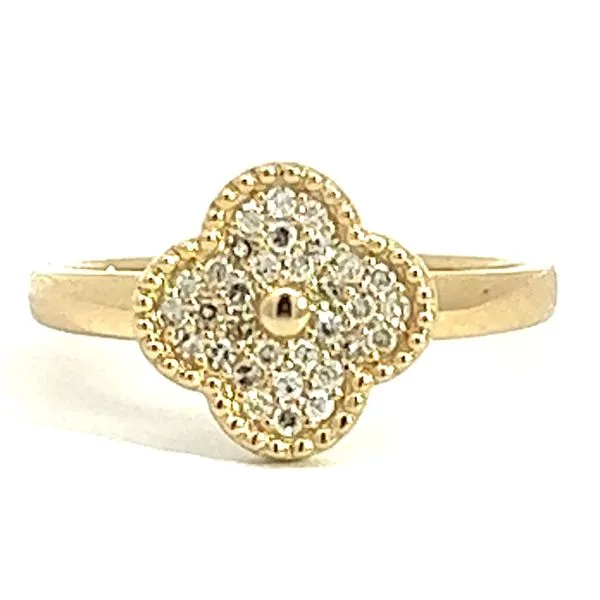 14KY Clover Fashion Ring Charles Frederick Jewelers Chelmsford, MA