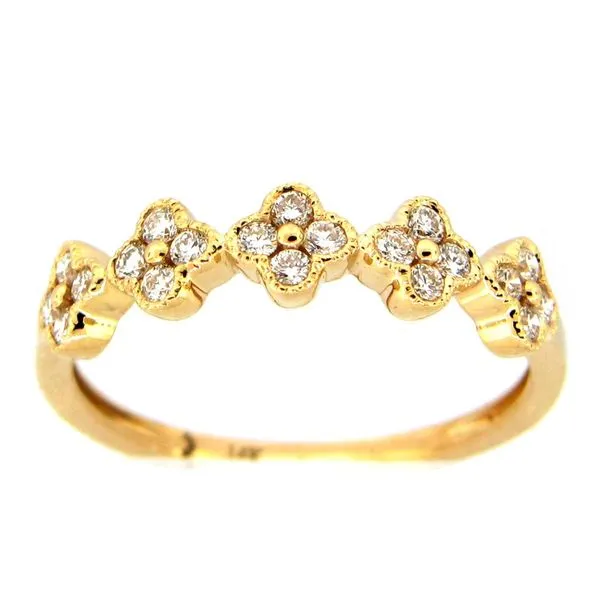 Diamond Florette Ring Charles Frederick Jewelers Chelmsford, MA