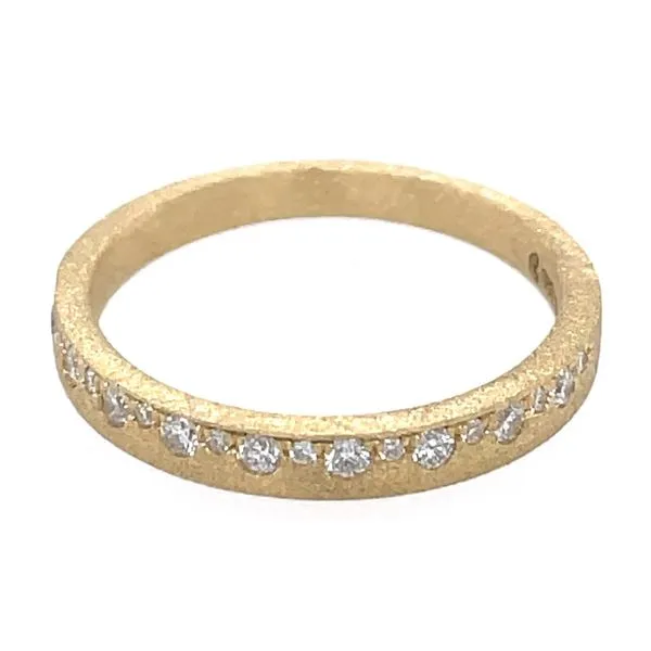Flush Set Diamond Band Charles Frederick Jewelers Chelmsford, MA