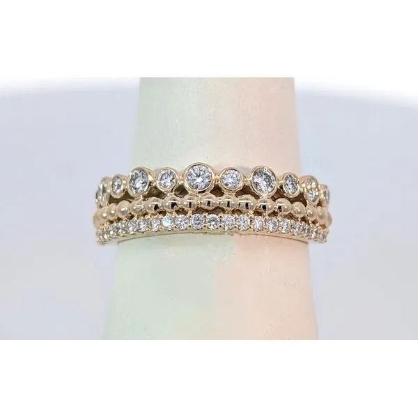 14ky Diamond Band Charles Frederick Jewelers Chelmsford, MA