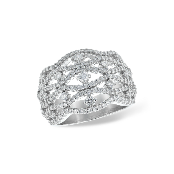 14KW 1.23ctw Diamond Band Charles Frederick Jewelers Chelmsford, MA