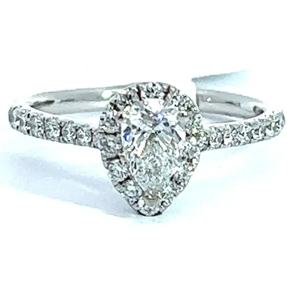 14KW .91ctw (.50ct Center) Lab Grown Diamond Ring Charles Frederick Jewelers Chelmsford, MA