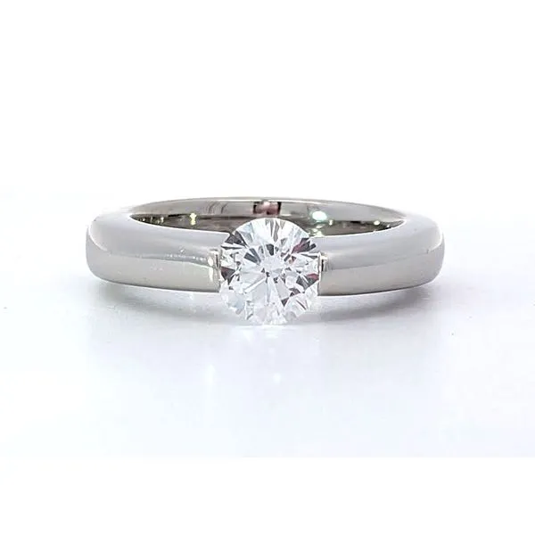 Estate Platinum Diamond Ring Charles Frederick Jewelers Chelmsford, MA
