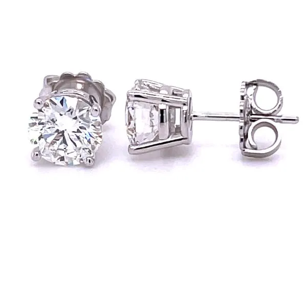 2.13 ctw Lab Grown Diamond Stud Earrings Image 2 Charles Frederick Jewelers Chelmsford, MA