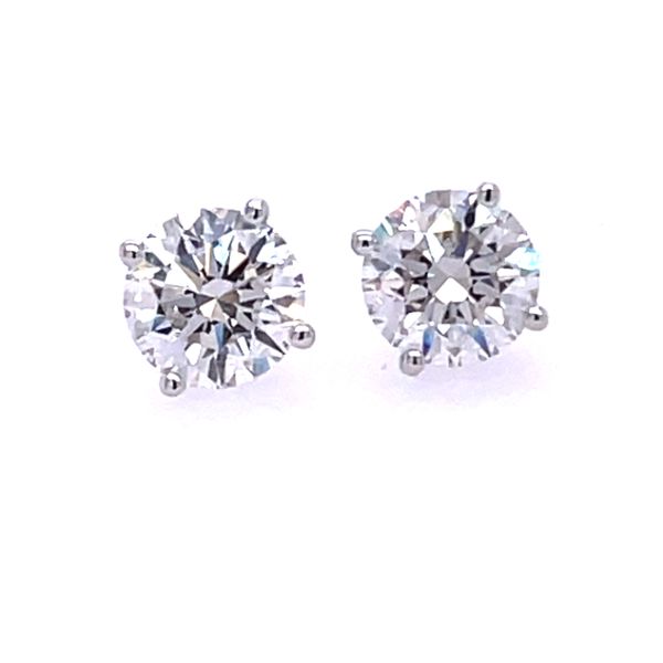 14KW 2.00ctw Lab Grown Diamond Earrings Charles Frederick Jewelers Chelmsford, MA