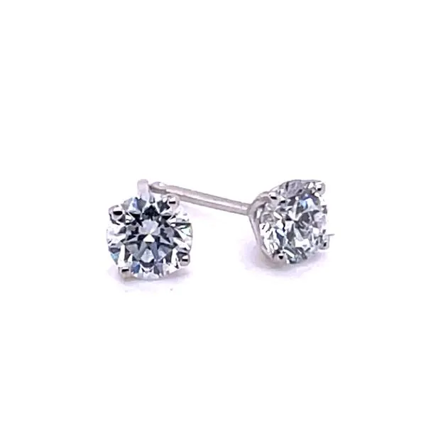 14KW F-VS .75xtw Lab Grown Diamond Earrings Charles Frederick Jewelers Chelmsford, MA