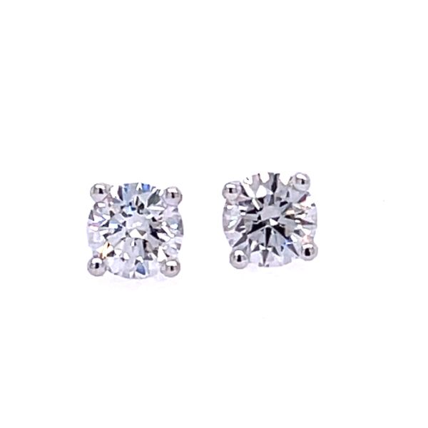 14KW .71ctw Lab Grown Diamond Earrings Charles Frederick Jewelers Chelmsford, MA