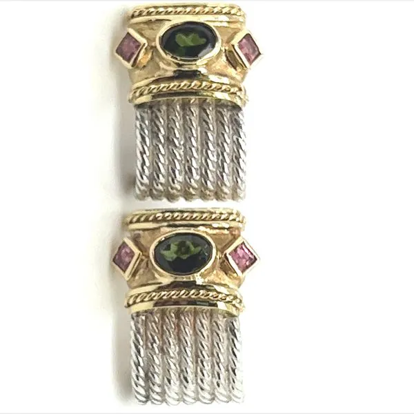 18KY/Sterling Earrings Charles Frederick Jewelers Chelmsford, MA