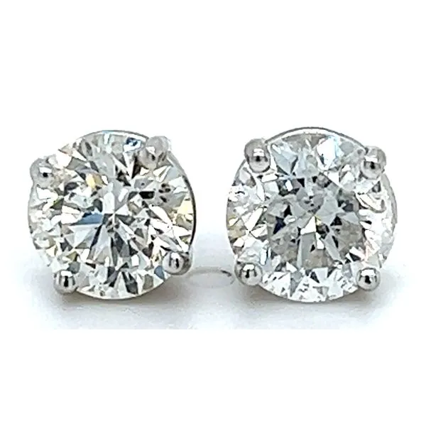 2.21ctw H-I SI2 Natural Diamond Stud Earrings similar item image