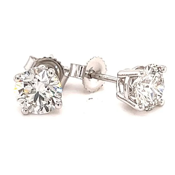 14KW Lab Diamond Studs Charles Frederick Jewelers Chelmsford, MA