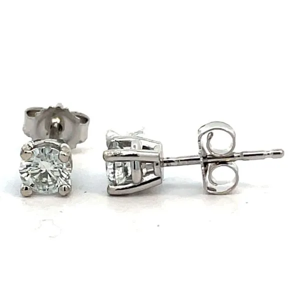 1/2ctw Diamond Stud Earrings Image 2 Charles Frederick Jewelers Chelmsford, MA