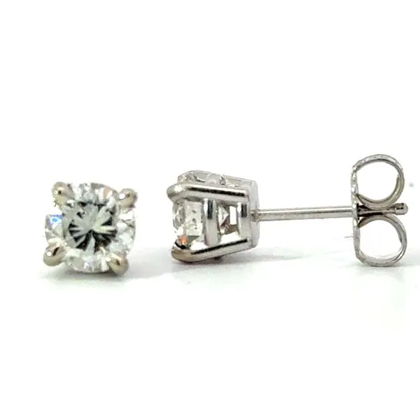 1-1/4ctw Diamond Stud Earrings Image 2 Charles Frederick Jewelers Chelmsford, MA