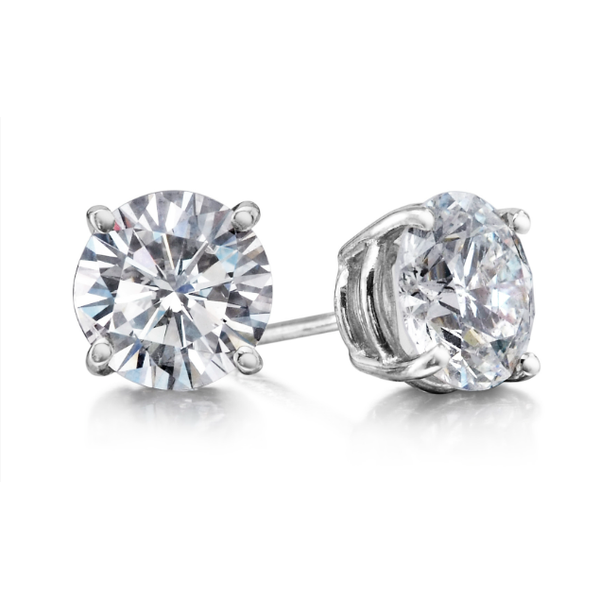 2.09ctw Natural Diamond Studs Charles Frederick Jewelers Chelmsford, MA