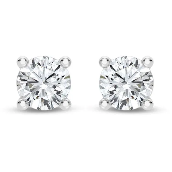 14KW 3CTW Lab Diamond Stud Earrings Charles Frederick Jewelers Chelmsford, MA