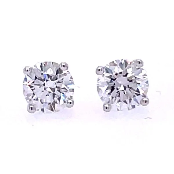 14KW 1.00ctw Lab Grown Diamond Earrings Charles Frederick Jewelers Chelmsford, MA