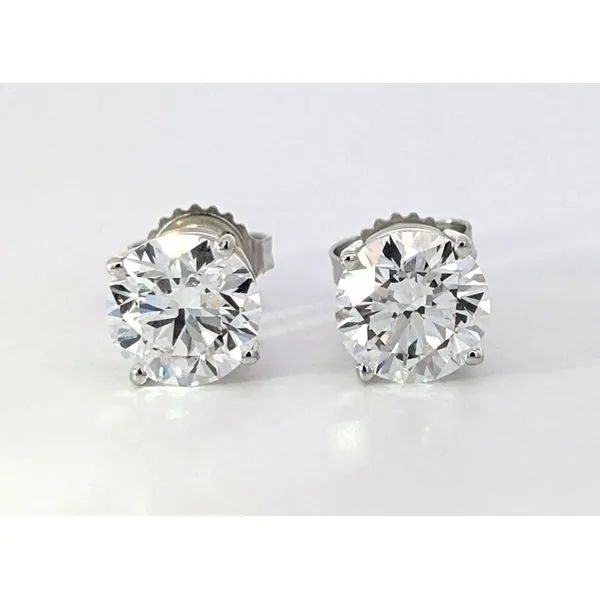 14kw Lab Diamond Studs 4.02ctw similar item image