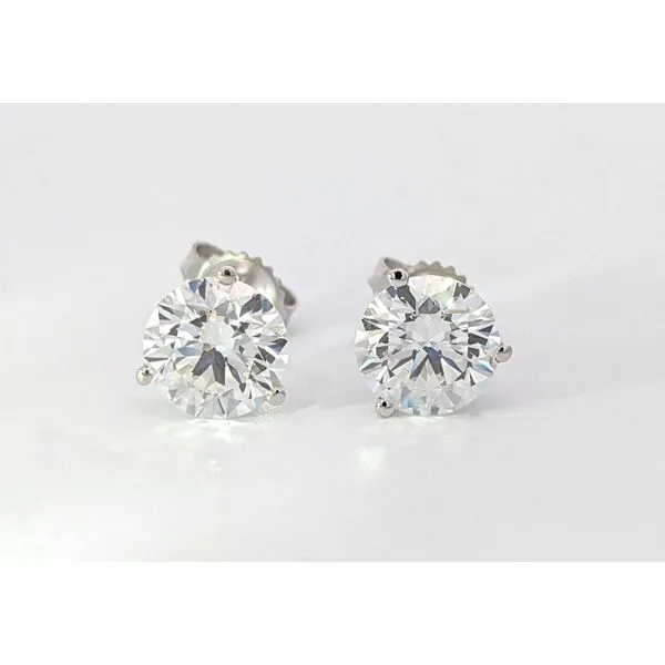 14kt Lab Diamond Studs 5.04ctw similar item image
