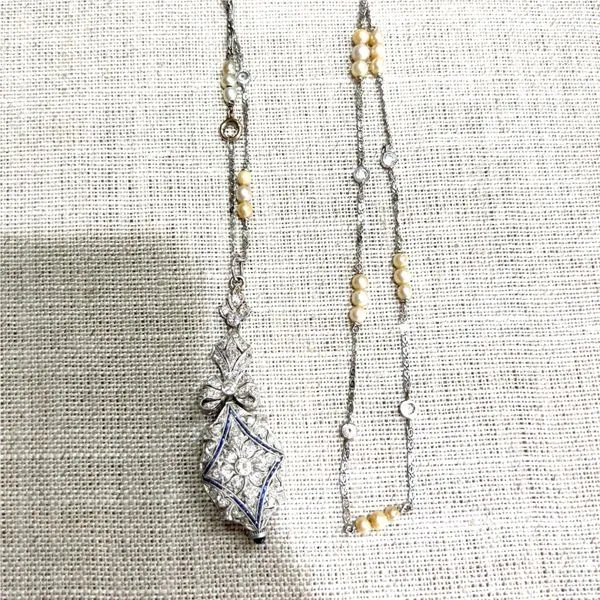 14KW Diamond Pendant Image 3 Charles Frederick Jewelers Chelmsford, MA