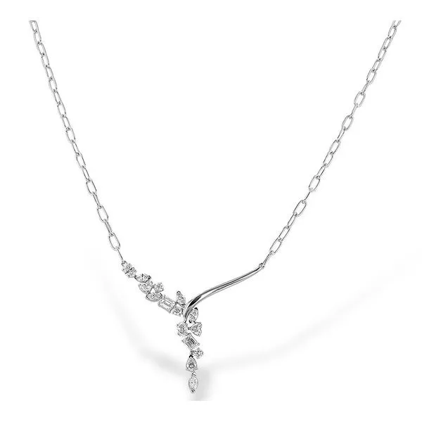 14KW 1.22ctw Fancy Natural Diamond Pendant Charles Frederick Jewelers Chelmsford, MA