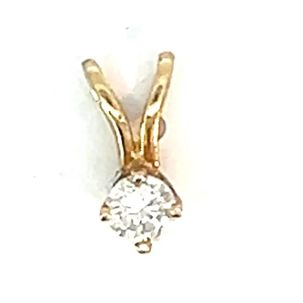 14KY .20ctw G SI2 Natural Diamond Pendant Charles Frederick Jewelers Chelmsford, MA