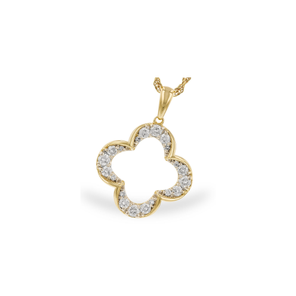 14KY 0.32ctw Diamond Pendant Charles Frederick Jewelers Chelmsford, MA