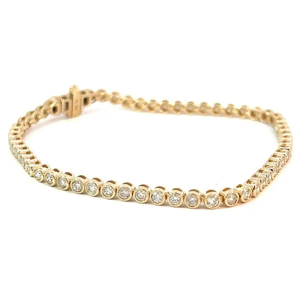 14KY Diamond Tennis Bracelet Charles Frederick Jewelers Chelmsford, MA