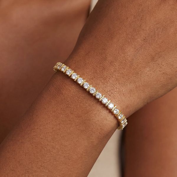 14ky 9.5ctw Natural Diamond Bracelet Image 2 Charles Frederick Jewelers Chelmsford, MA