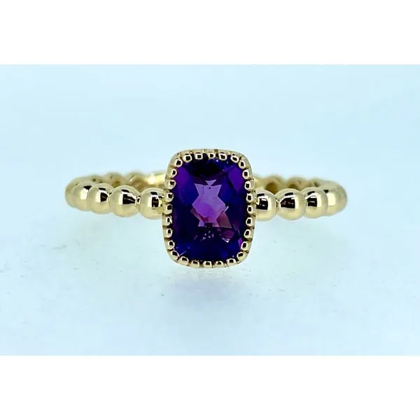 14K Amethyst Ring Charles Frederick Jewelers Chelmsford, MA