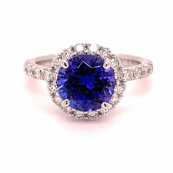 Tanzanite & Diamond Ring Charles Frederick Jewelers Chelmsford, MA