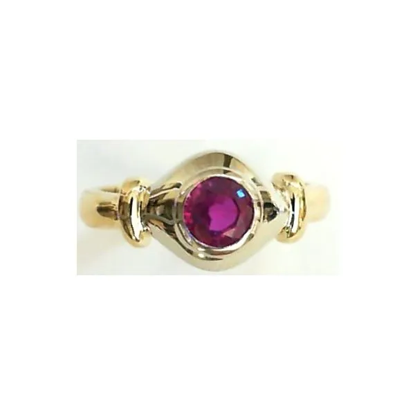 14KY/W .54ct Ruby Ring Charles Frederick Jewelers Chelmsford, MA