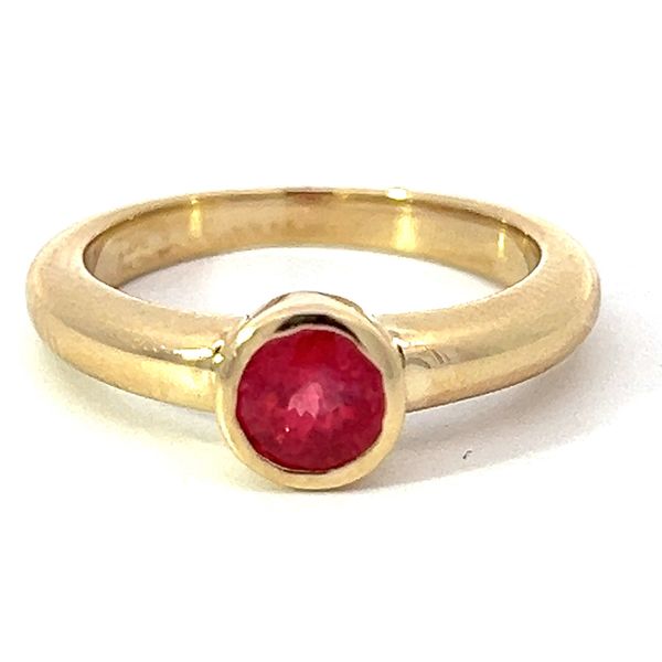 14KY Pink Spinel Ring .75Ct Charles Frederick Jewelers Chelmsford, MA