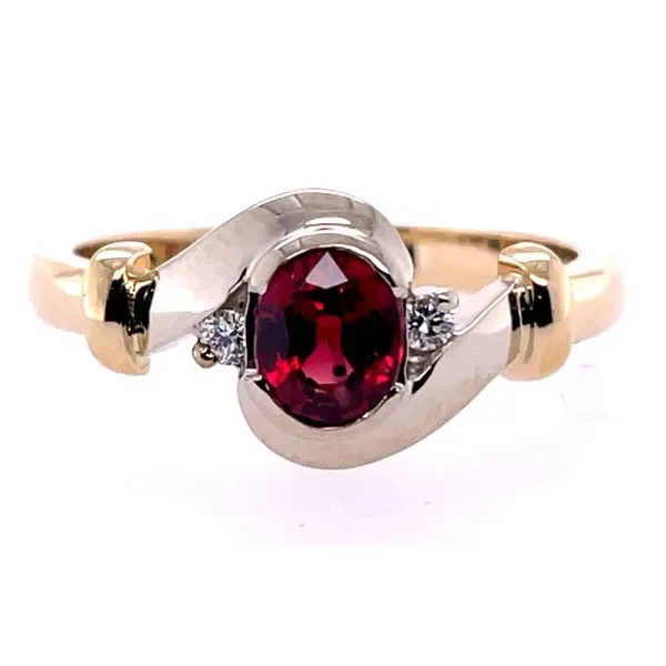 Songea Sapphire & Diamond Ring Charles Frederick Jewelers Chelmsford, MA