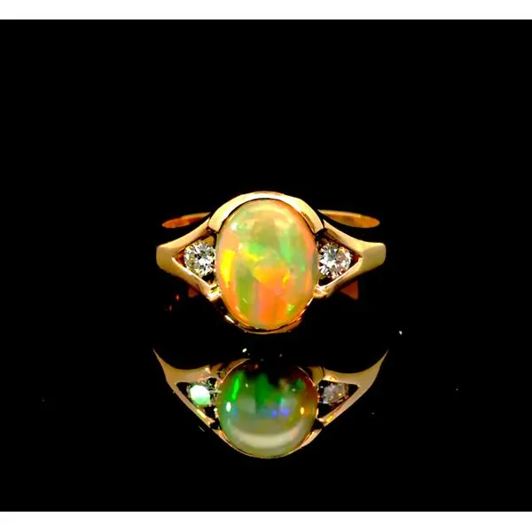 Opal & Diamond Ring similar item image