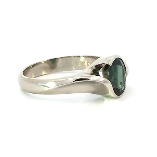 14KW 1.93ct Rain Tree Sapphire Ring Image 2 Charles Frederick Jewelers Chelmsford, MA