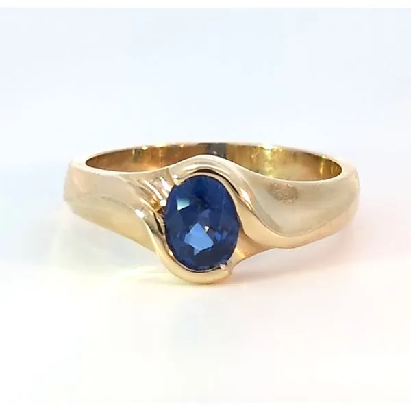 14KY.98ct Sapphire  Diamond Ring Charles Frederick Jewelers Chelmsford, MA