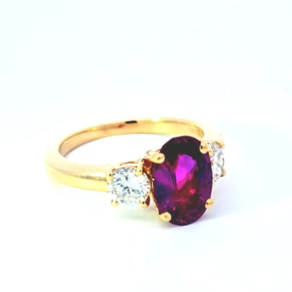 Estate- Natural 1.84Ctw Pink Sapphire And 0.66Ctw Natural Diamond Ring ( 4.2 Grams) Charles Frederick Jewelers Chelmsford, MA