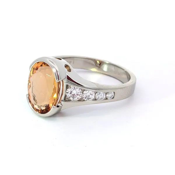14kw Precious Topaz Ring Image 2 Charles Frederick Jewelers Chelmsford, MA