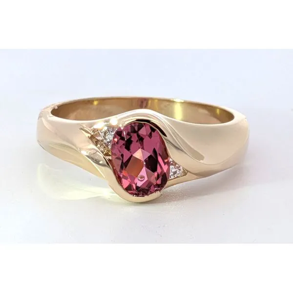 14ky Pink Tourmaline Ring Charles Frederick Jewelers Chelmsford, MA