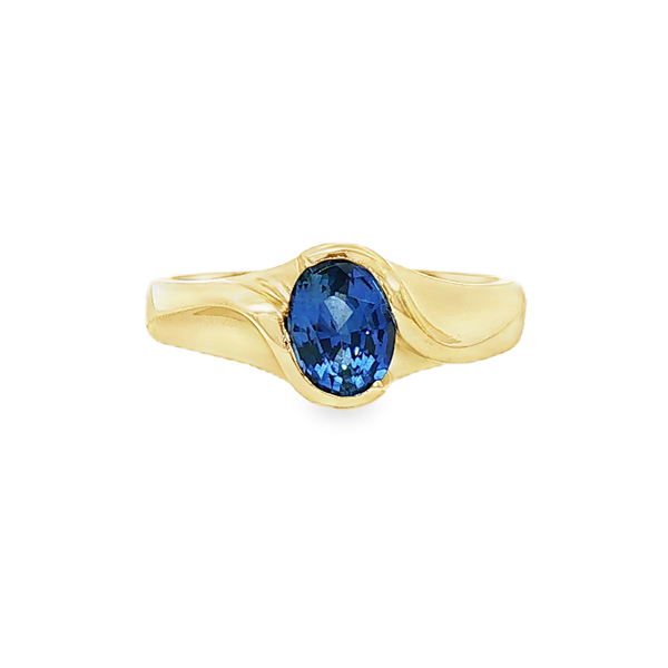 1.05ct Sapphire Ring Charles Frederick Jewelers Chelmsford, MA