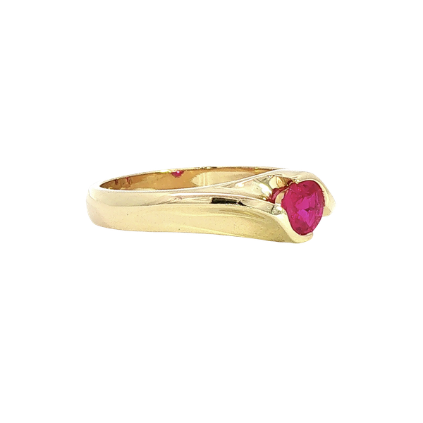 .45ct Ruby Solitaire Ring Image 2 Charles Frederick Jewelers Chelmsford, MA
