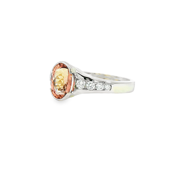 1.59ct Topaz and Diamond Ring Image 2 Charles Frederick Jewelers Chelmsford, MA