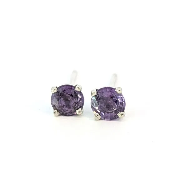 14kt Purple Sapphire Earrings Charles Frederick Jewelers Chelmsford, MA