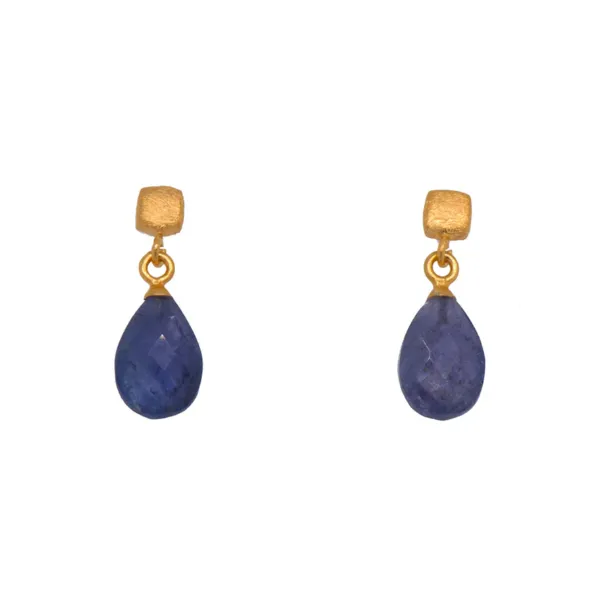 Joyla Tanzanite 24k Vermeil Earrings Charles Frederick Jewelers Chelmsford, MA