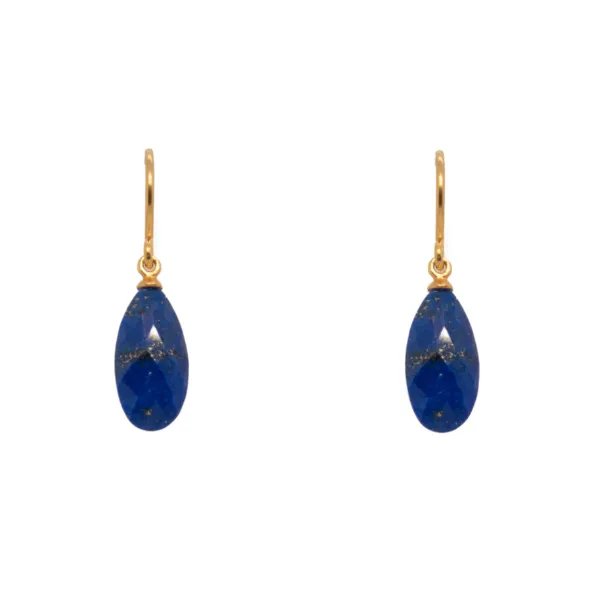 Joyla Lapis 24k Vermeil Earrings Charles Frederick Jewelers Chelmsford, MA