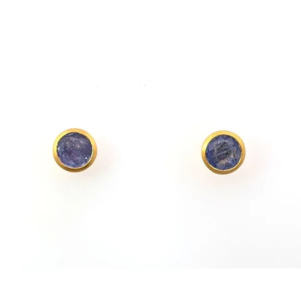Joyla Tanzanite 24k Vermeil Earrings Charles Frederick Jewelers Chelmsford, MA