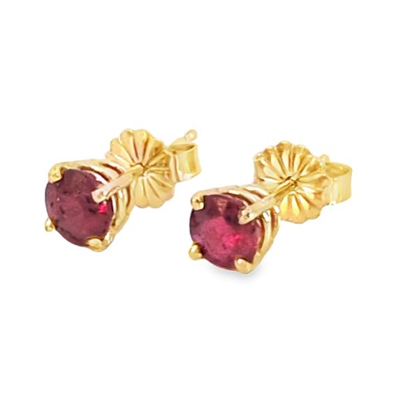 14ky Ruby Studs Charles Frederick Jewelers Chelmsford, MA